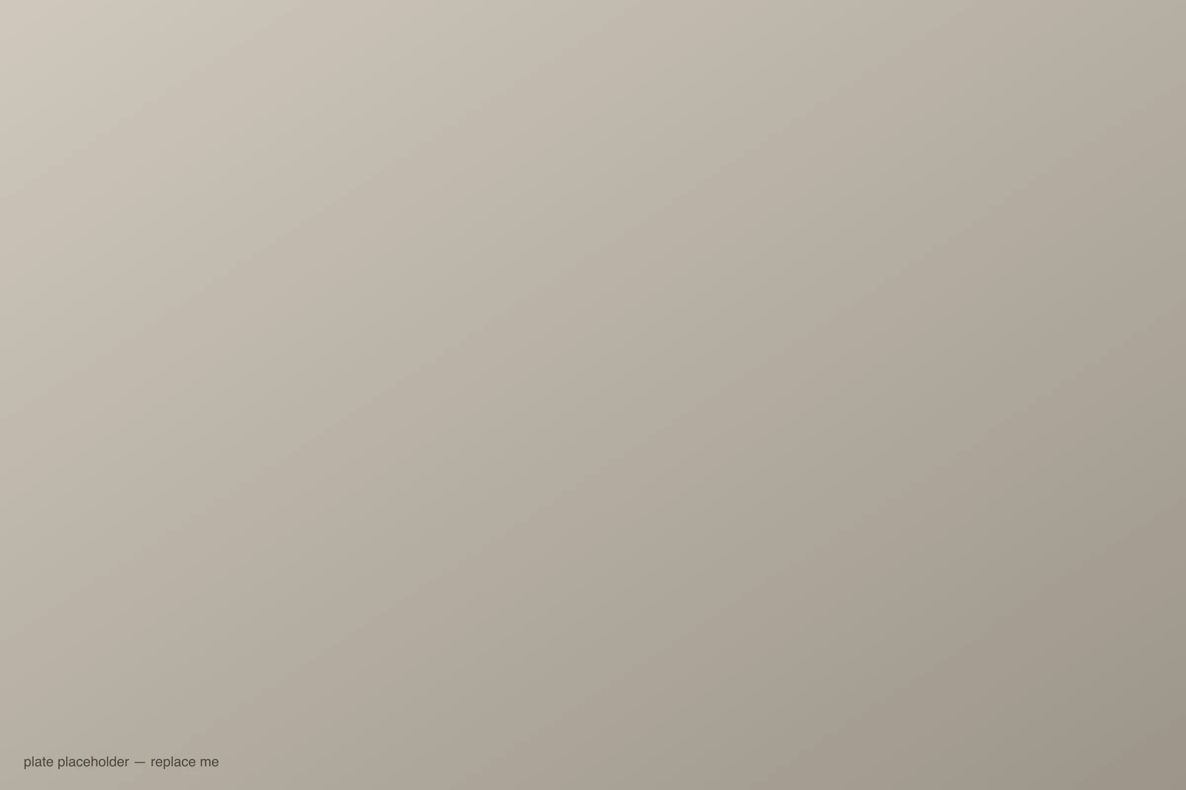 Placeholder: a plain warm-grey field standing in for a photograph to be added.